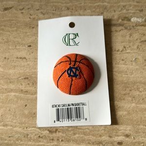 Four North Carolina Tarheels Basketball Pins NWT